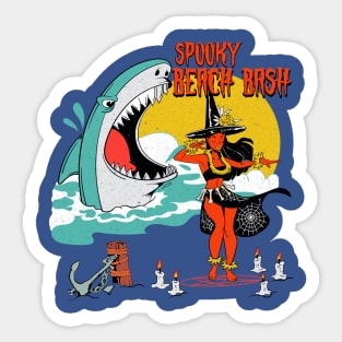 Spooky Beach Bash Sticker